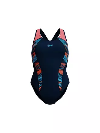 SPEEDO | Damen Badeanzug Placement Laneback | 